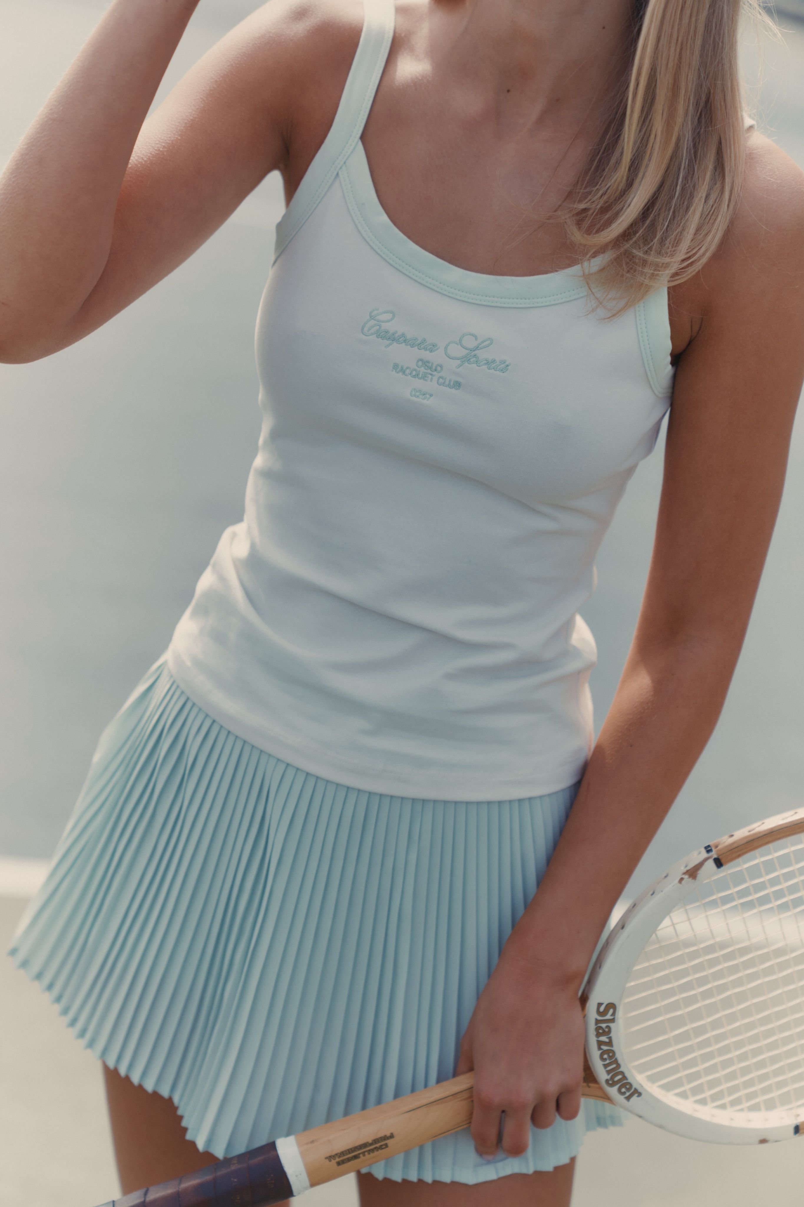 W. Racquet Club Singlet - White